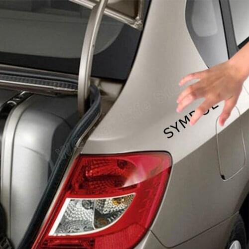 4pcs Car Side Sticker For Renault Symbol Auto Tuning Accessories Car Stylish Vinyl Flim Decals Car Windows Sports PVC Stickers