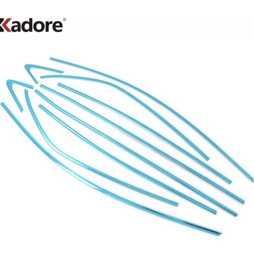 For Toyota Corolla 2019 2020 Hatchback Stainless Steel Car Window Trim Garnish Molding Strip Hoods Cover Sticker Accessories