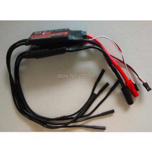 Freewing RC plane model Parts Dual 80A ESC For Su35 Upgrade Metal EDF Free shipping