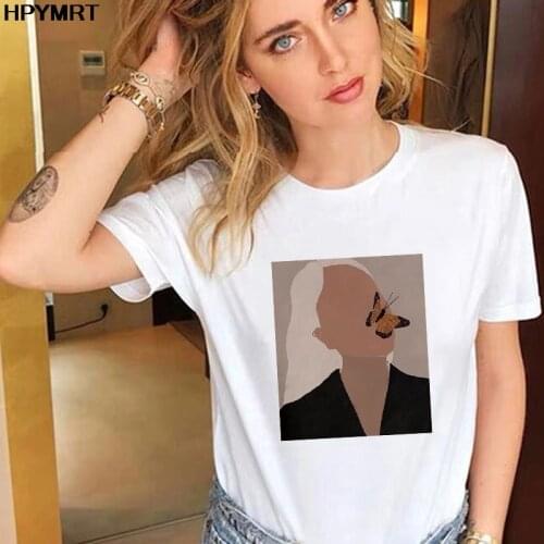 Abstract Women T Shirt Aesthetic Art T Shirts Female Summer Casual Tshirt Harajuku Short Sleeve Streetwear T-shirt Clothing Tops