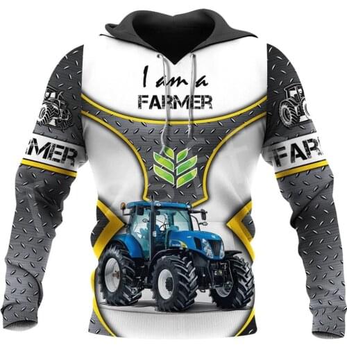 Tessffel Worker Farmer Tractor instrument Funny NewFashion Long Sleeves 3DPrint Zipper/Hoodies/Sweatshirts/Jacket/Men/women A-8