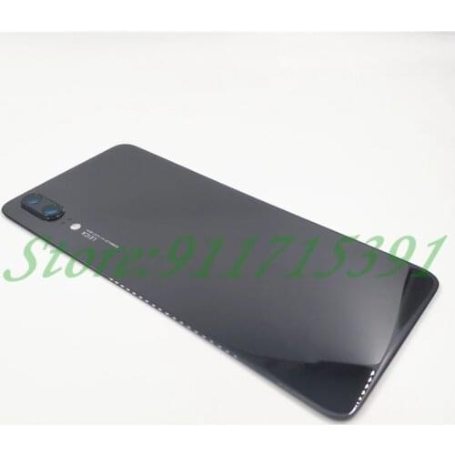 Original For Huawei P20 Back Battery Cover Door Housing Case Rear Glass Lens Parts Replacement EML-TL00 L29 L09 L22