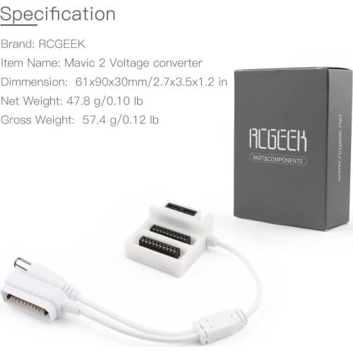 Voltage Converter for DJI Mavic 2 Drone Upgrade Accessories Parts