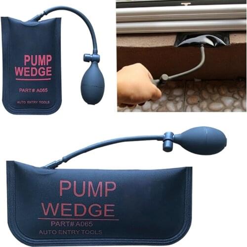 Professional Car Air Pump Wedge Bag Kit Open Car Door Window Lock Hand Tools Set Auto Airbag Locksmith Tools