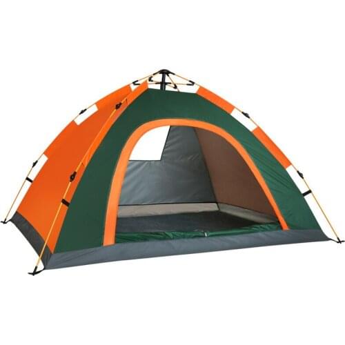 Spring Bracket Automatic 190T Oxford ClothTent Outdoor Fit For Double People Thickened Rainproof Camping Accessories