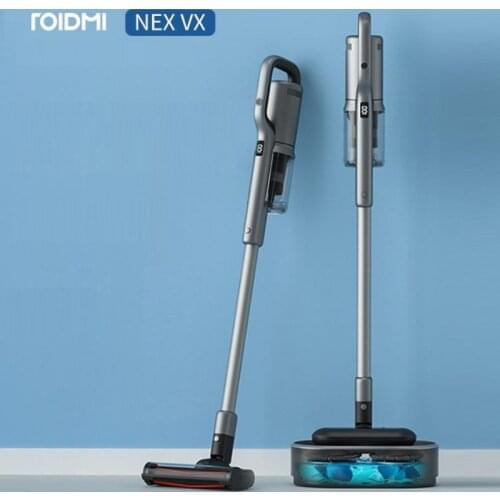 Roidmi NEX VX Wireless Vacuum Cleaner Sweeping and Mopping Self-cleaning Mops Super Suction 26.5KPa 150W 2500mAh*8 Battery