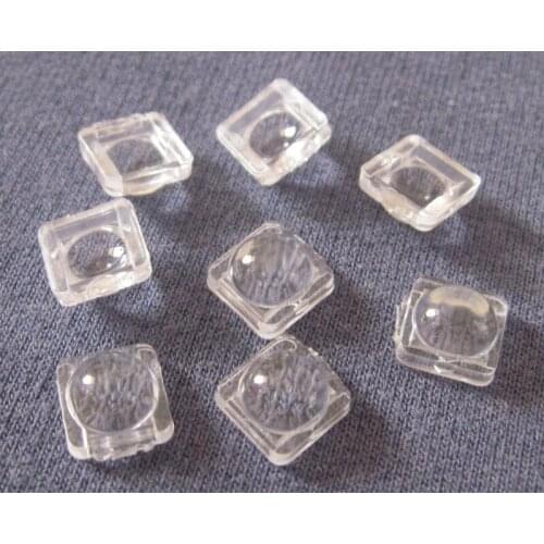 VPEB-8 5050 LED Lens, Size: 8X8X4.7mm, Angle: 90 deg, Suitable for: 5050 Light source, Clean Surface, PMMA materials