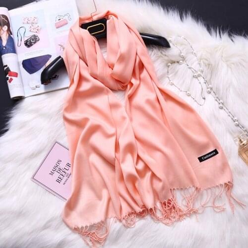 High Quality Cashmere Scarf Unisex Women Mens Oversized Blanket Long Large Cashmere Pashmina Shawl Plain Winter Scarves