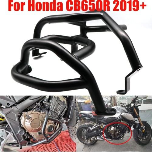 Motorcycle Engine Guard Bumper Protector Crash Bar Sliders Frame Protection For HONDA CB650R CB650 R CB 650R CB 650 R 2019 2020