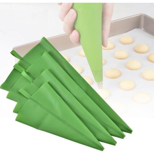10-16 Inch Silicone TPU Pastry Bag Reusable Icing Piping Cream Pastry Bags Cake Cream Decorating Pastry Tool Kitchen Accessories