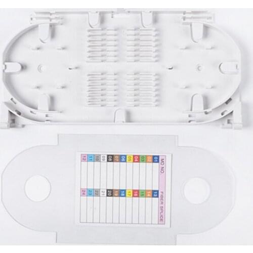 10 pcs/lot 12 core fiber optic splice tray for terminal box fiber optic splice closures