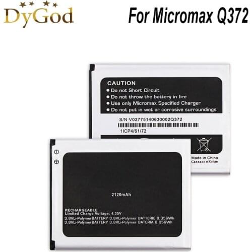 DyGod 2120mAh 3.8V Battery for Micromax Q372 High Quality mobile phone Battery