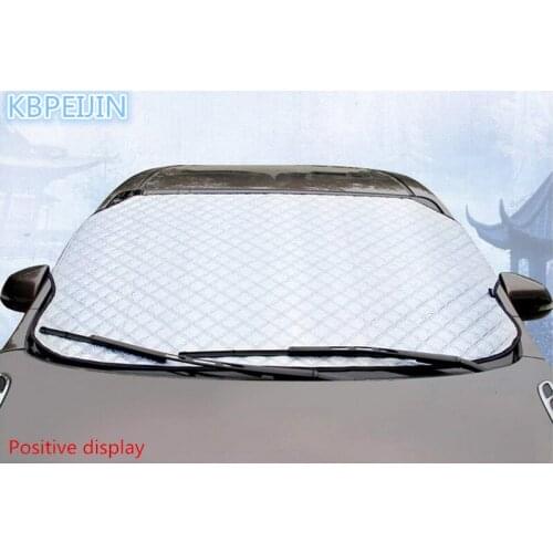 Car styling Car-covers Sun Reflective Shade Windshield For Renault clio megane 2 3 captur logan kadjar laguna 2 Accessories HOT