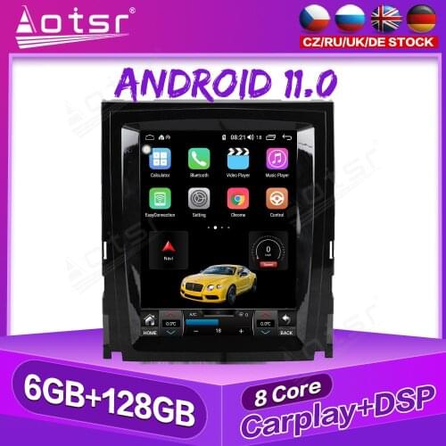Android11 Car GPS Navigation For Cadillac Escalade 2007-2012 Auto Stereo Multimedia Radio Video Player Carplay Tape Headunit DSP