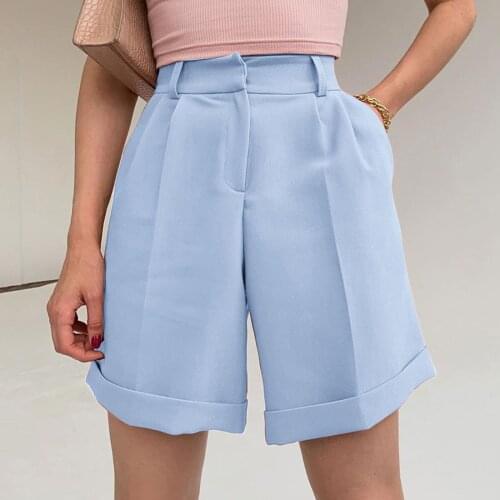 Женские завышенные шорты CHAMSGEND China At AliExpress