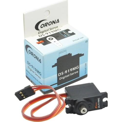 CORONA DS919MG 9g Digital Servo Metal Gear 1.7kg/0.06sec/12.5g servo for RC Airplane RC Boat