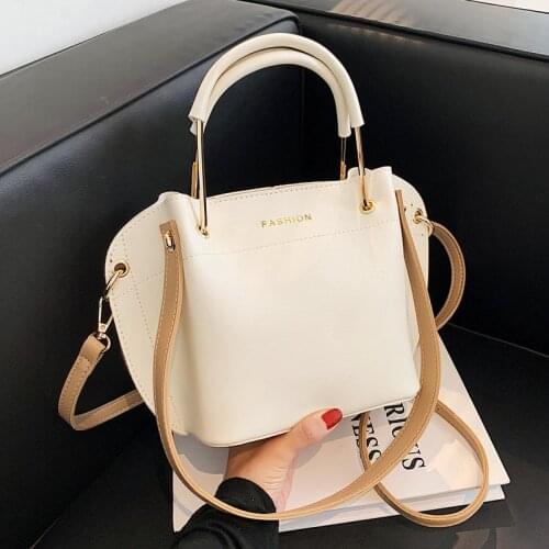 High-quality Womens Large-capacity Bags Work Overtime2021New Womens Bags Autumn Shoulder Bag Messenger Bag Portable Bucket Bag