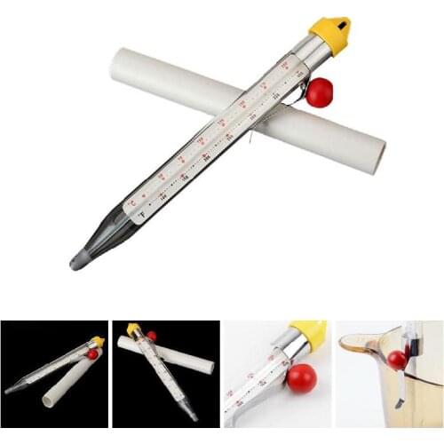 Hot Food-safe Kitchen Temperature Read Stick Thermometer Cooking Jam Sugar Candy Household Thermometers Household Merchandises