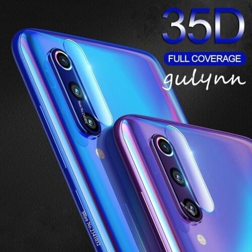 2PC 35D Camera Protector For Xiaomi Mi 9 8 A2 Lite Glass On For Redmi 7 6A Note 5 6 7 Pro Camera Lens Protective Tempered Glass