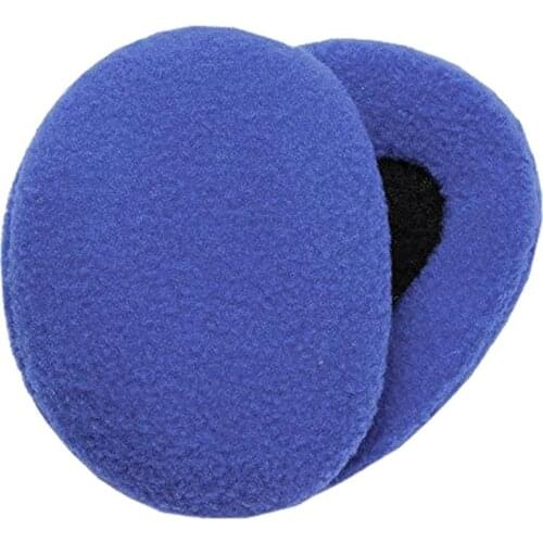 1Pair Adult Unisex Winter Earbags Bandless Ear Warmers Windproof Earmuffs Ear Cover Fashion Plush Warm Fleece Portable Ear Muffs