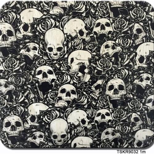 1M*10M Red Flame Pattern Hydrographic Film CSCR9032 Water Transfer Printing Films