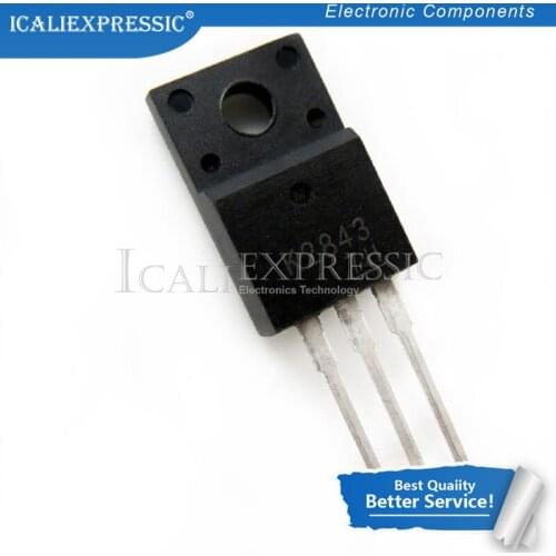 10PCS 2SK2843 K2843 2843 TO-220F 500V 12A new original In Stock