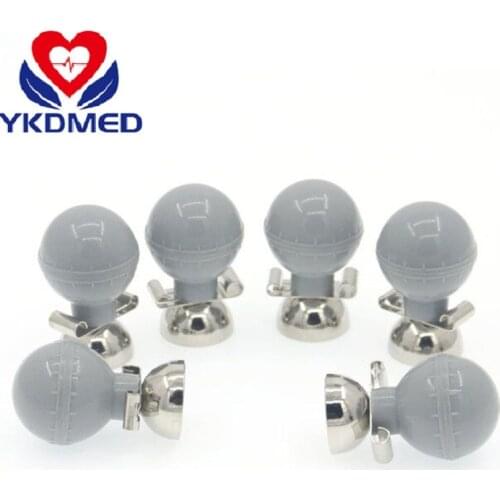 12pcs/lot General Adult EKG accessories silicone