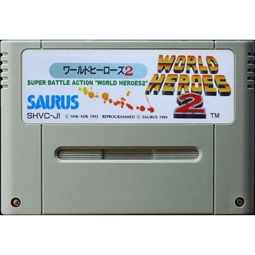 16Bit Games ** World heroes 2 ( Japan NTSC Version!! )
