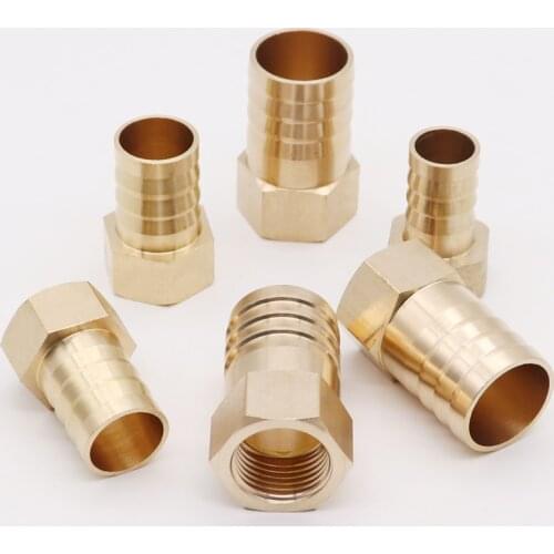 4mm 6mm 8mm 10mm 12mm 14mm 16mm 19mm 25mm 32mm Hose Barb 1/8" 1/4" 3/8" 1/2" 3/4" 1" Female BSP Brass Pipe Fitting Connector