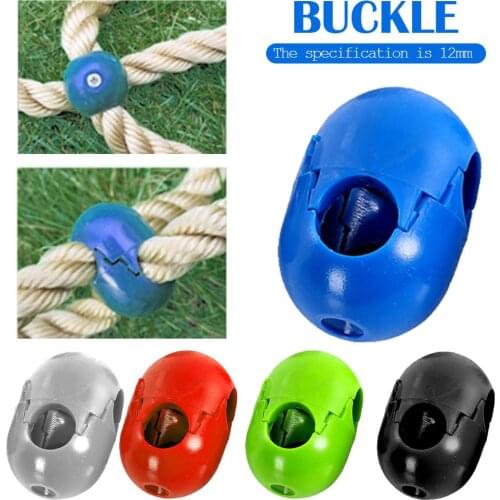 5pcs/set Climbing Rope Net Plastic Connector Climbing Accessories For Outdoor Amusement Swing Climbing Rope Parts Crawl Button