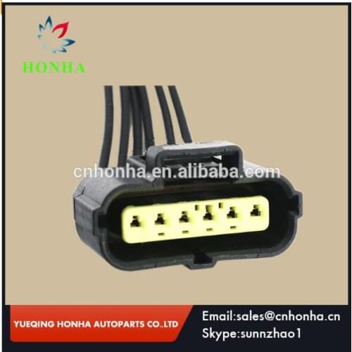 6 Pin MAF Mass Air Flow Automotive Sensor Connector Plug Clip pigtail wire