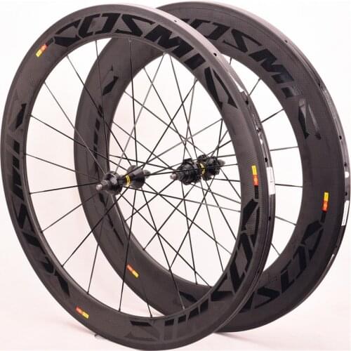 700c Carbon track wheels fixed gear carbon wheelset clincher single speed bike fixie wheels carbon wheelset