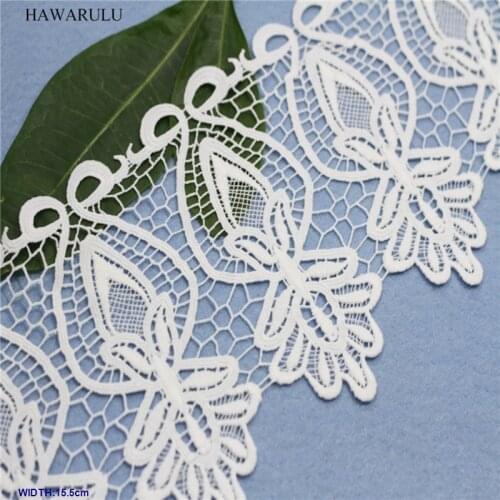 Dress Accessories Home Decoration Lace Fabric Ribbon White Embroidery Spot Milk Silk Water Soluble Womens Mesh Sewing Trim