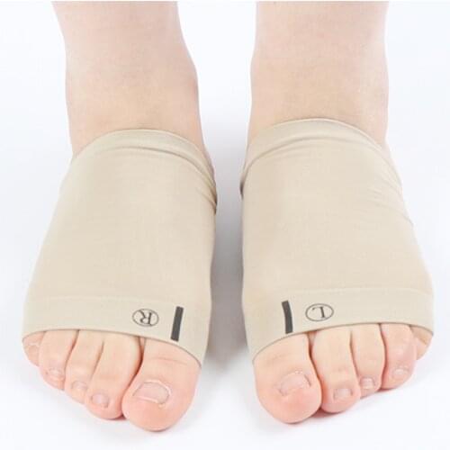 Arch Support Orthotic Plantar Fasciitis Cushion Pad Sleeve Heel Spurs Flat Feet Orthopedic Pad Correction Insoles Foot Care Tool