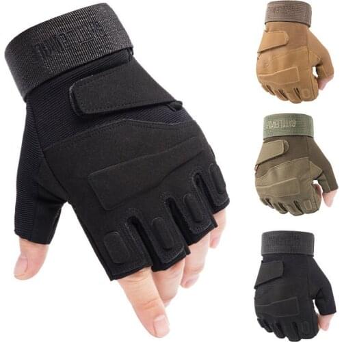 Combat Tactical Half/Full Finger Gloves Military Army Fingerless Mittens Airsoft Bicycle Outdoor Sports Shooting Hunting Gloves