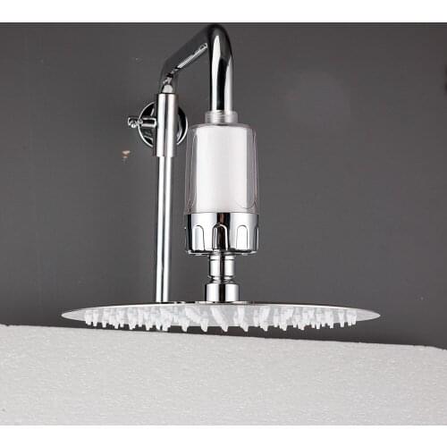 VEHHE Showerhead Filter Skin Care Healthy High Output Revitalizing Shower Filter Hard Water Chlorine Filter Water Softener