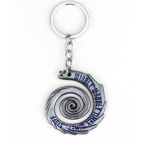 Dongsheng Fashion Doctor DW Dalek Blue Enamel TARDIS Police Box Pendant Keychain keyring Key Accessories Women Men Jewelry