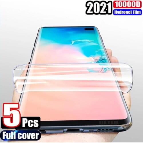 4Pcs Hydrogel Film Screen Protector For Samsung Galaxy S20 S21 S8 S9 S10 Plus Note 20 10 Ultra A51 A71 A50 A32 A20E A12 A7 Film