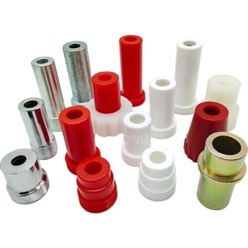 Automatic Sandblasting Machine Gun Head Boron Carbide Nozzle Sleeve Nylon Polyurethane Iron Plastic Sleeve