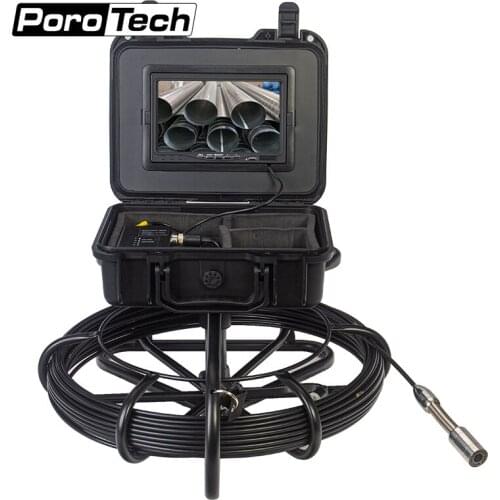 23mm Camera Pipe Pipeline Inspection System Endoscope Camera Borescope Drain Sewer IP68 Waterproof Video Camera 1200TVI Camera