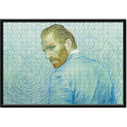 Vincent Willem van Gogh puzzle Post Impressionism Self Portrait Oil painting jigsaw puzzle 1000 pieces adult Adornment picture
