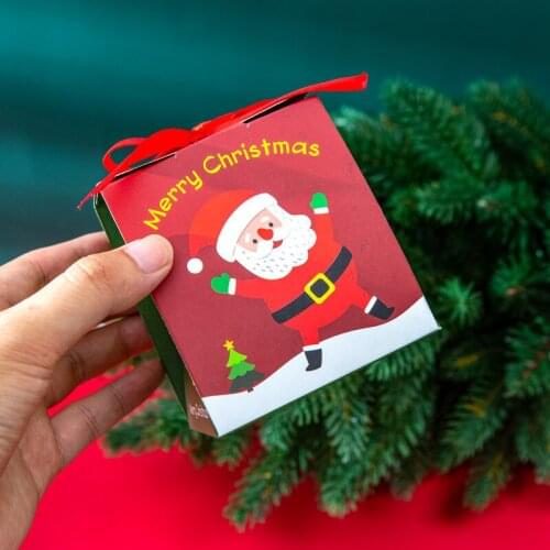 5Pcs Christmas Tree Candy Box Christmas Decorations for Home 2021 Xmas Gift Box Natal Navidad Ornaments New Year 2022 Presents