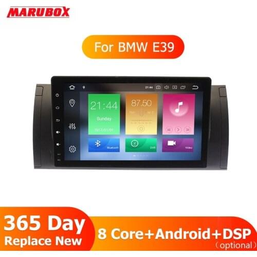 Marubox 1Din Head Unit For BMW E39 Android 9.0 Octa Core 4GB RAM,E53,E38,X5 Car Multimedia Player Stereo Radio GPS Navi 9A901PX5