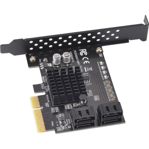 Marvell 88SE9230 Chip SATA/PCIE Raid Controller SATA PCIE SATA Raid Card PCI-E SATA Raid PCI Express 4X with Low Profile Bracket