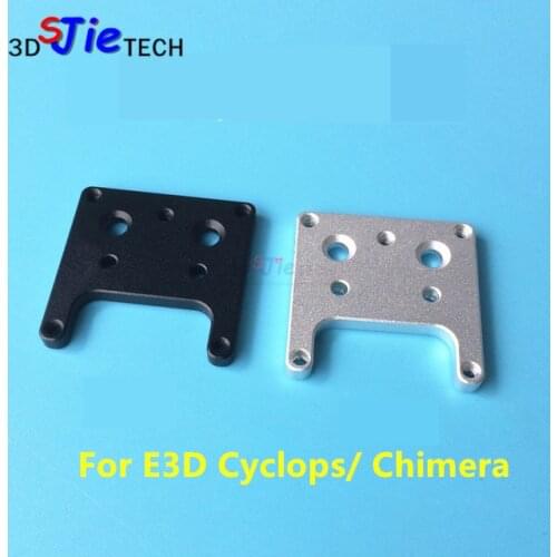 Cyclops/ Chimera UM Aluminum Connector Mounting Plate for UM2 Extruder Connect Cyclops / Chimera hotend