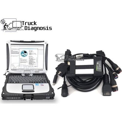 CF19 laptop for volvo Vocom II 88894000+ V2.7 PTT dev2tool Premium Tech tool Impact+Prosis for volvo truck diagnostic tool