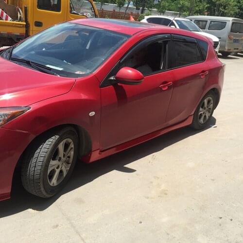 Suitable for 11-13 Its Xingcheng Big and Small Encirclement Refitting 12 Mazda Front Shovel Horse Three Rear Lip Side Skirt