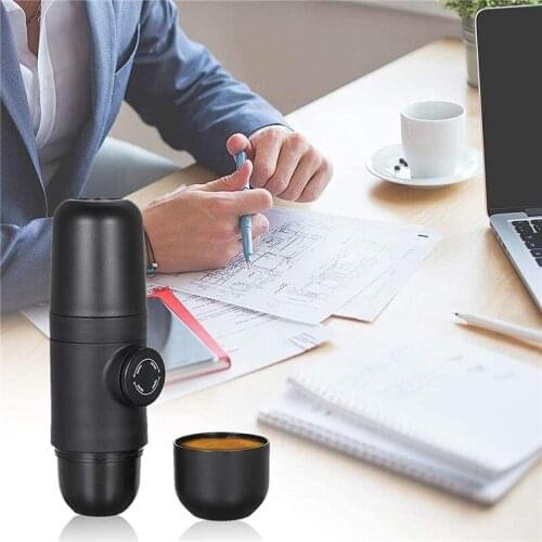 Espresso Machine Hand press portable coffee machine maker espresso outdoor portable coffee cup Mini coffee pot for tourist
