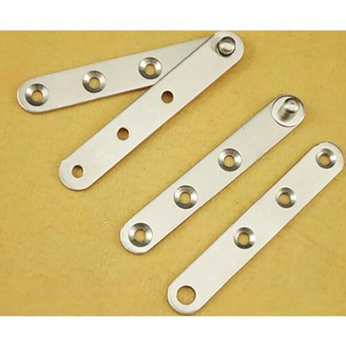 Rotating Hinge Pivot Door Household Door Accessories Hinge Stainless Steel Hardware Cabinet Side Shaft Turning Window Hinge