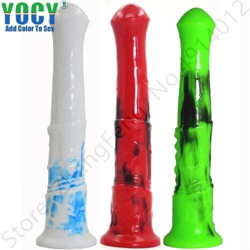 FAAK horse penis realistic dildo silicone long sucker cock anal butt plug sex toys for men women masturbation dick gay sex shop
